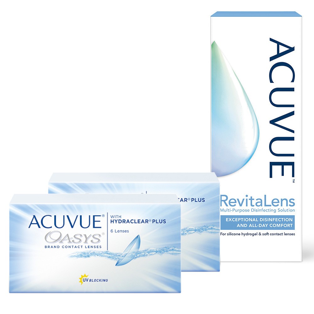 Acuvue® Oasys x2 + Revitalens 360ml